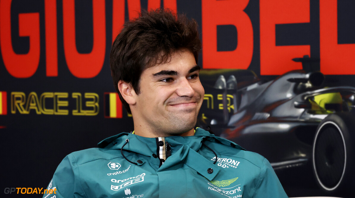 Formula One World Championship
Lance Stroll (CDN) Aston Martin F1 Team in the FIA Press Conference.

27.07.2023. Formula 1 World Championship, Rd 13, Belgian Grand Prix, Spa Francorchamps, Belgium, Preparation Day.

 - www.xpbimages.com, EMail: requests@xpbimages.com (C) Copyright: Rew / XPB Images
Motor Racing - Formula One World Championship - Belgian Grand Prix - Preparation Day - Spa Francorchamps, Belgium
XPB Images
Spa Francorchamps
Belgium

Formel1 Formel F1 Formula 1 Formula1 GP Grand Prix one Circuit d