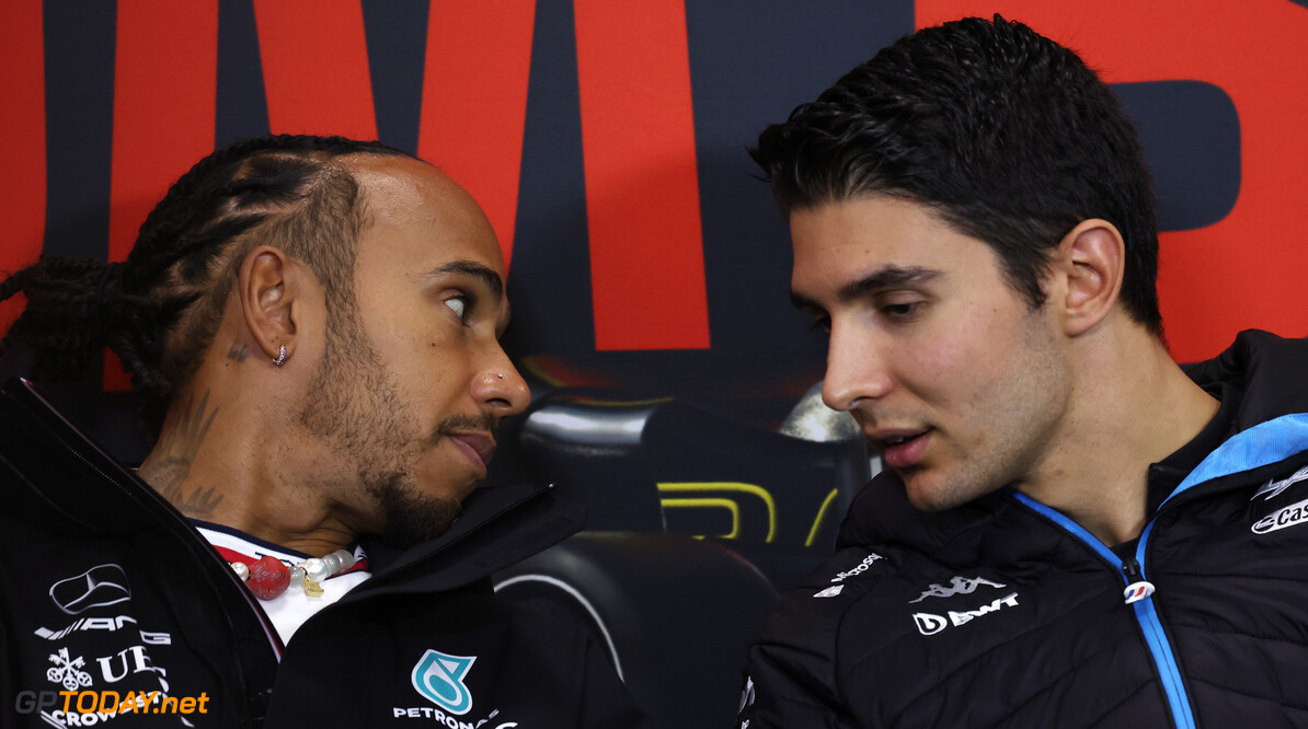 Formula One World Championship
(L to R): Lewis Hamilton (GBR) Mercedes AMG F1 and Esteban Ocon (FRA) Alpine F1 Team in the FIA Press Conference.

27.07.2023. Formula 1 World Championship, Rd 13, Belgian Grand Prix, Spa Francorchamps, Belgium, Preparation Day.

 - www.xpbimages.com, EMail: requests@xpbimages.com (C) Copyright: Rew / XPB Images
Motor Racing - Formula One World Championship - Belgian Grand Prix - Preparation Day - Spa Francorchamps, Belgium
XPB Images
Spa Francorchamps
Belgium

Formel1 Formel F1 Formula 1 Formula1 GP Grand Prix one Circuit d