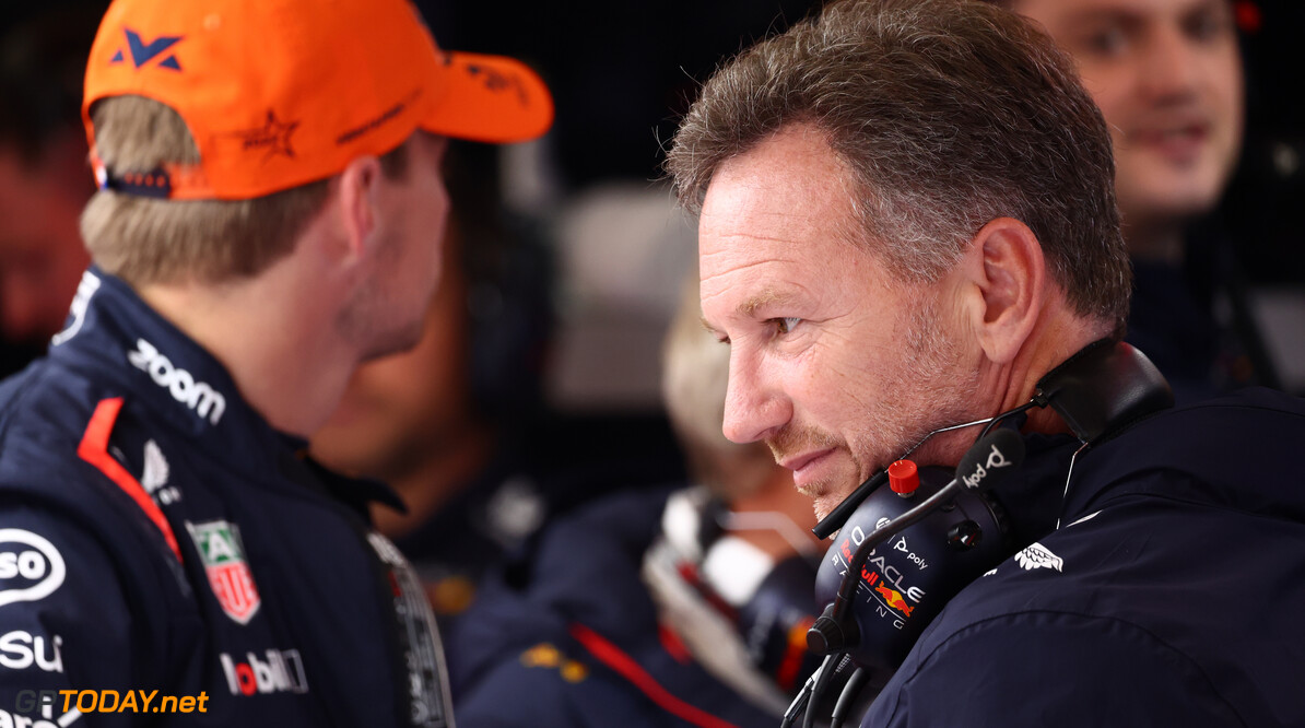 Formula One World Championship
Christian Horner (GBR) Red Bull Racing Team Principal with Max Verstappen (NLD) Red Bull Racing.

28.07.2023. Formula 1 World Championship, Rd 13, Belgian Grand Prix, Spa Francorchamps, Belgium, Qualifying Day.

- www.xpbimages.com, EMail: requests@xpbimages.com (C) Copyright: Batchelor / XPB Images
Motor Racing - Formula One World Championship - Belgian Grand Prix - Sprint Day - Spa Francorchamps, Belgium
XPB Images
Spa Francorchamps
Belgium

Formel1 Formel F1 Formula 1 Formula1 GP Grand Prix one Circuit d