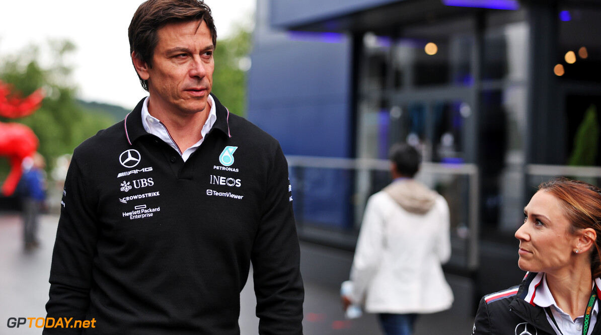 Formula One World Championship
Toto Wolff (GER) Mercedes AMG F1 Shareholder and Executive Director.

29.07.2023. Formula 1 World Championship, Rd 13, Belgian Grand Prix, Spa Francorchamps, Belgium, Sprint Day.

- www.xpbimages.com, EMail: requests@xpbimages.com (C) Copyright: Bearne / XPB Images
Motor Racing - Formula One World Championship - Belgian Grand Prix - Sprint Day - Spa Francorchamps, Belgium
XPB Images
Spa Francorchamps
Belgium

Formel1 Formel F1 Formula 1 Formula1 GP Grand Prix one Circuit d