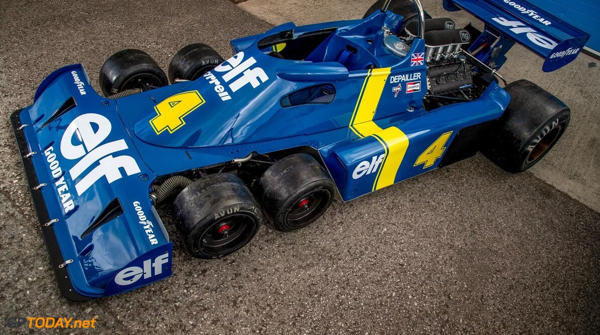 <b>Historie: </b>De enige zeswieler uit F1-historie die op de grid stond