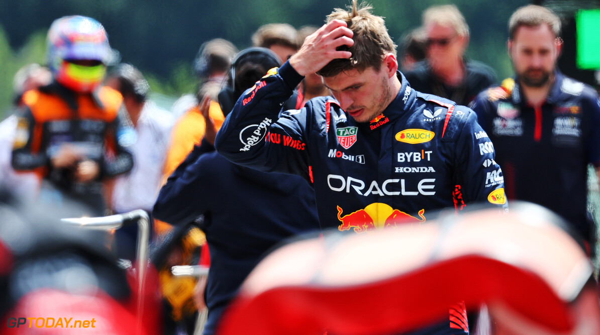 Formula One World Championship
Max Verstappen (NLD) Red Bull Racing, first position, in Sprint Qualifying parc ferme.

29.07.2023. Formula 1 World Championship, Rd 13, Belgian Grand Prix, Spa Francorchamps, Belgium, Sprint Day.

- www.xpbimages.com, EMail: requests@xpbimages.com (C) Copyright: Batchelor / XPB Images
Motor Racing - Formula One World Championship - Belgian Grand Prix - Sprint Day - Spa Francorchamps, Belgium
XPB Images
Spa Francorchamps
Belgium

Formel1 Formel F1 Formula 1 Formula1 GP Grand Prix one Circuit d
