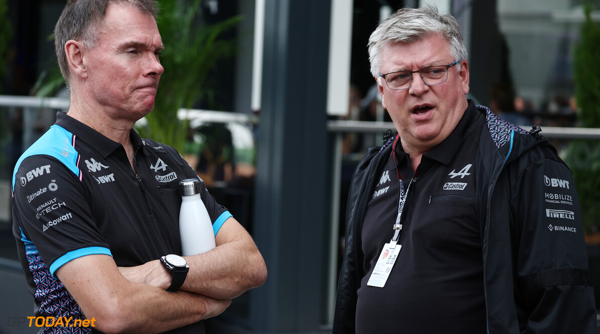 Formula One World Championship
(L to R): Alan Permane (GBR) Alpine F1 Team Trackside Operations Director with Otmar Szafnauer (USA) Alpine F1 Team, Team Principal.

29.07.2023. Formula 1 World Championship, Rd 13, Belgian Grand Prix, Spa Francorchamps, Belgium, Sprint Day.

- www.xpbimages.com, EMail: requests@xpbimages.com (C) Copyright: Moy / XPB Images
Motor Racing - Formula One World Championship - Belgian Grand Prix - Sprint Day - Spa Francorchamps, Belgium
XPB Images
Spa Francorchamps
Belgium

Formel1 Formel F1 Formula 1 Formula1 GP Grand Prix one Circuit d