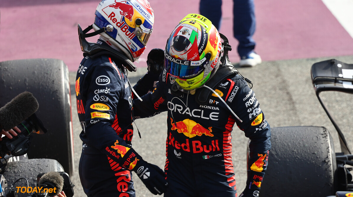 Formula One World Championship
2nd place Sergio Perez (MEX) Red Bull Racing. and 1st place Max Verstappen (NLD) Red Bull Racing.
03.09.2023. Formula 1 World Championship, Rd 15, Italian Grand Prix, Monza, Italy, Race Day.
- www.xpbimages.com, EMail: requests@xpbimages.com (C) Copyright: Batchelor / XPB Images
Motor Racing - Formula One World Championship - Italian Grand Prix - Race Day - Monza, Italy
XPB Images
Monza
Italy

Formel1 Formel F1 Formula 1 Formula1 GP Grand Prix Italy Italian