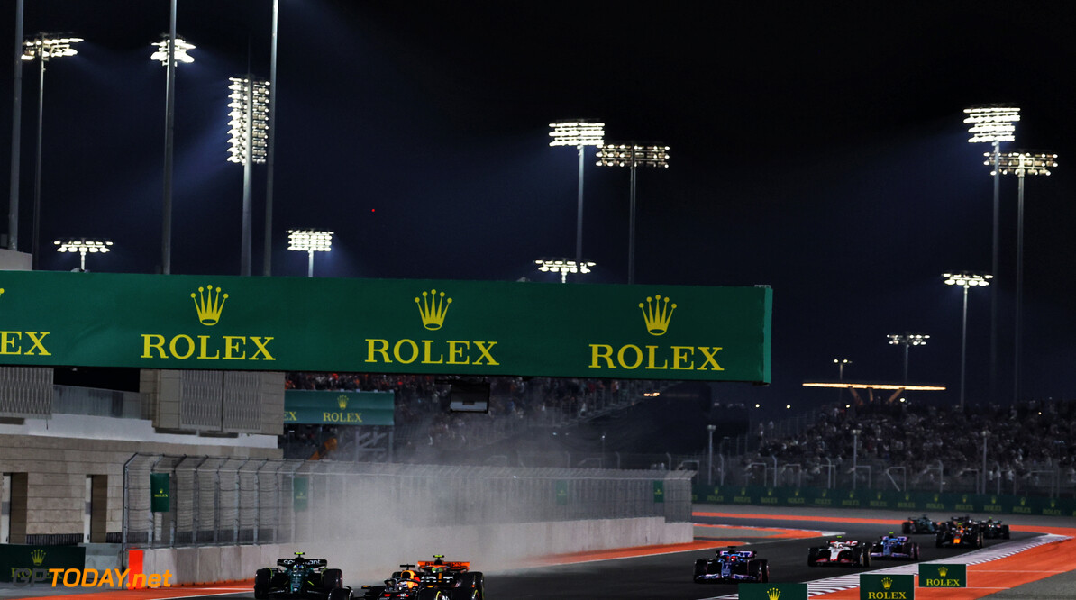 Formula One World Championship
Max Verstappen (NLD) Red Bull Racing RB19 leads Fernando Alonso (ESP) Aston Martin F1 Team AMR23 and Lando Norris (GBR) McLaren MCL60.

07.10.2023. Formula 1 World Championship, Rd 18, Qatar Grand Prix, Doha, Qatar, Sprint Day.

 - www.xpbimages.com, EMail: requests@xpbimages.com (C) Copyright: Coates / XPB Images
Motor Racing - Formula One World Championship - Qatar Grand Prix - Sprint Day - Doha, Qatar
XPB Images
Doha
Qatar

Formel1 Formel F1 Formula 1 Formula1 GP Grand Prix one Losail In