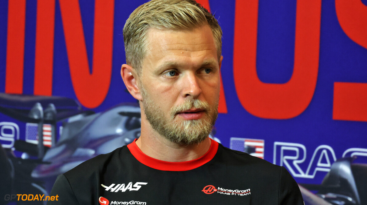 Formula One World Championship
Kevin Magnussen (DEN) Haas F1 Team in the FIA Press Conference.

19.10.2023. Formula 1 World Championship, Rd 19, United States Grand Prix, Austin, Texas, USA, Preparation Day.

- www.xpbimages.com, EMail: requests@xpbimages.com (C) Copyright: Bearne / XPB Images
Motor Racing - Formula One World Championship - United States Grand Prix - Preparation Day - Austin, USA
XPB Images
Austin
USA

Formel1 Formel F1 Formula 1 Formula1 GP Grand Prix one Circuit o
