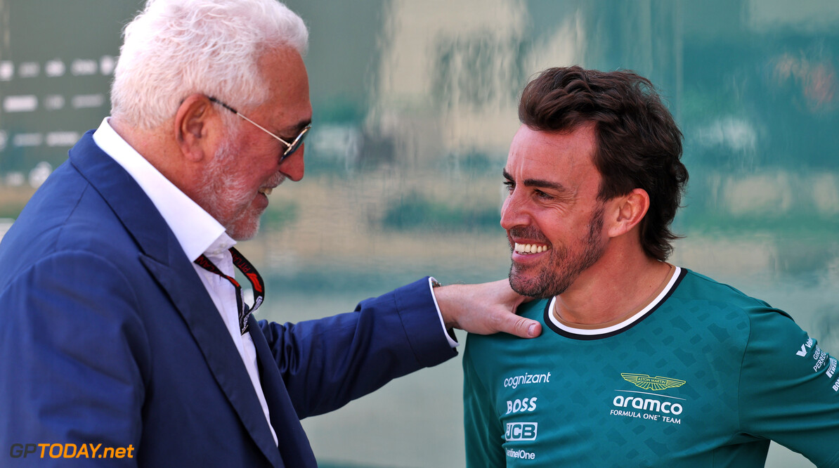 Formula One World Championship
(L to R): Lawrence Stroll (CDN) Aston Martin F1 Team Investor with Fernando Alonso (ESP) Aston Martin F1 Team.

29.02.2024. Formula 1 World Championship, Rd 1, Bahrain Grand Prix, Sakhir, Bahrain, Practice Day

 - www.xpbimages.com, EMail: requests@xpbimages.com (C) Copyright: Staley / XPB Images
Motor Racing - Formula One World Championship - Bahrain Grand Prix - Practice Day - Sakhir, Bahrain
xpbimages.com
Sakhir
Bahrain

Formel1 Formel F1 Formula 1 Formula1 GP Grand Prix one Bahrain I