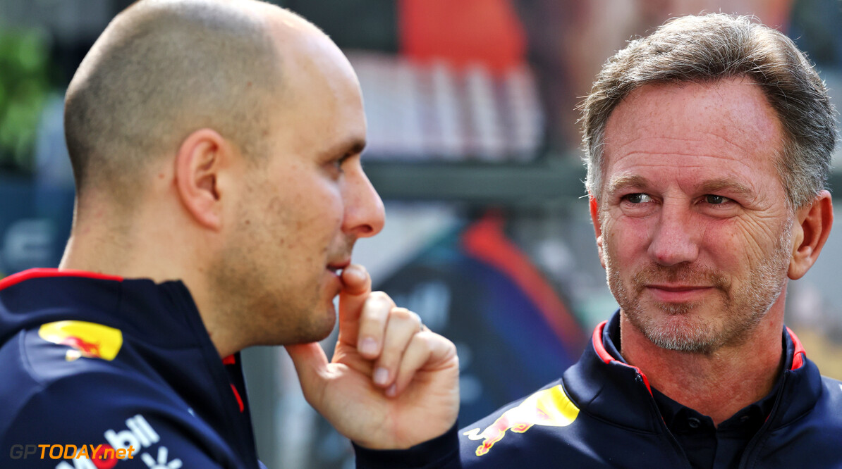 Formula One World Championship
Christian Horner (GBR) Red Bull Racing Team Principal with Gianpiero Lambiase (ITA) Red Bull Racing Engineer.

22.03.2024. Formula 1 World Championship, Rd 3, Australian Grand Prix, Albert Park, Melbourne, Australia, Practice Day.

- www.xpbimages.com, EMail: requests@xpbimages.com (C) Copyright: Batchelor / XPB Images
Motor Racing - Formula One World Championship - Australian Grand Prix - Practice Day - Melbourne, Australia
xpbimages.com
Melbourne
Australia

Formel1 Formel F1 Formula 1 Formula1 GP Grand Prix one March Aus