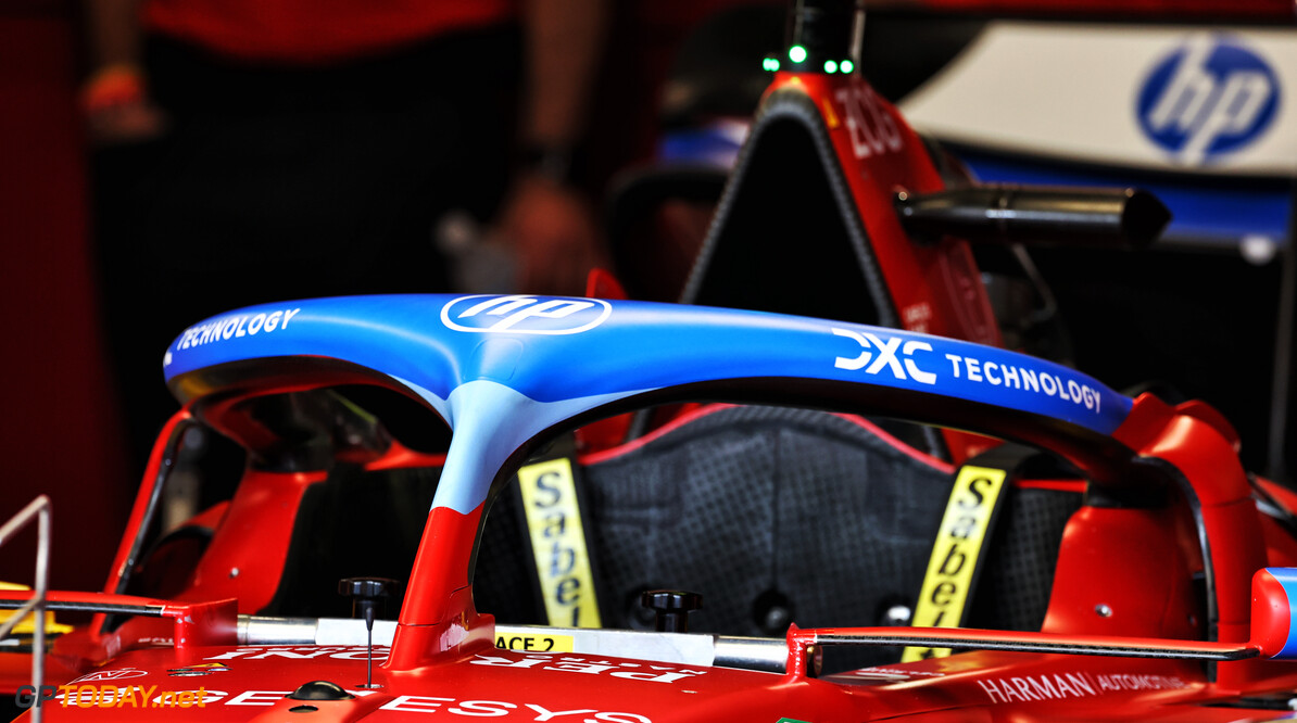 Formula One World Championship
Ferrari SF-24 Halo cockpit cover - HP / blue livery.

02.05.2024. Formula 1 World Championship, Rd 6, Miami Grand Prix, Miami, Florida, USA, Preparation Day.

- www.xpbimages.com, EMail: requests@xpbimages.com (C) Copyright: Moy / XPB Images
Motor Racing - Formula One World Championship - Miami Grand Prix - Preparation Day - Miami, USA
XPB Images
Miami
USA

Formel1 Formel F1 Formula 1 Formula1 GP Grand Prix one Miami Int