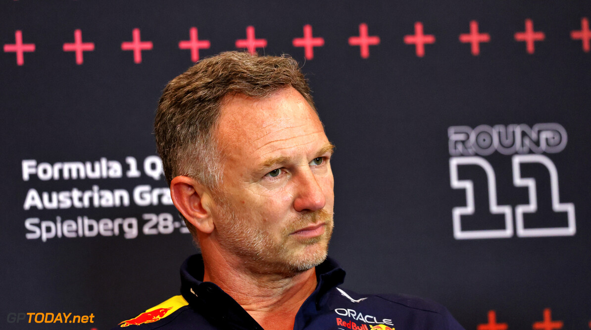 Formula One World Championship
Christian Horner (GBR) Red Bull Racing Team Principal in the FIA Press Conference.

28.06.2024. Formula 1 World Championship, Rd 11, Austrian Grand Prix, Spielberg, Austria, Sprint Qualifying Day.

- www.xpbimages.com, EMail: requests@xpbimages.com (C) Copyright: Charniaux / XPB Images
Motor Racing - Formula One World Championship - Austrian Grand Prix - Sprint Qualifying Day - Spielberg, Austria
xpbimages.com
Spielberg
Austria

Formel1 Formel F1 Formula 1 Formula1 GP Grand Prix one Circuit A