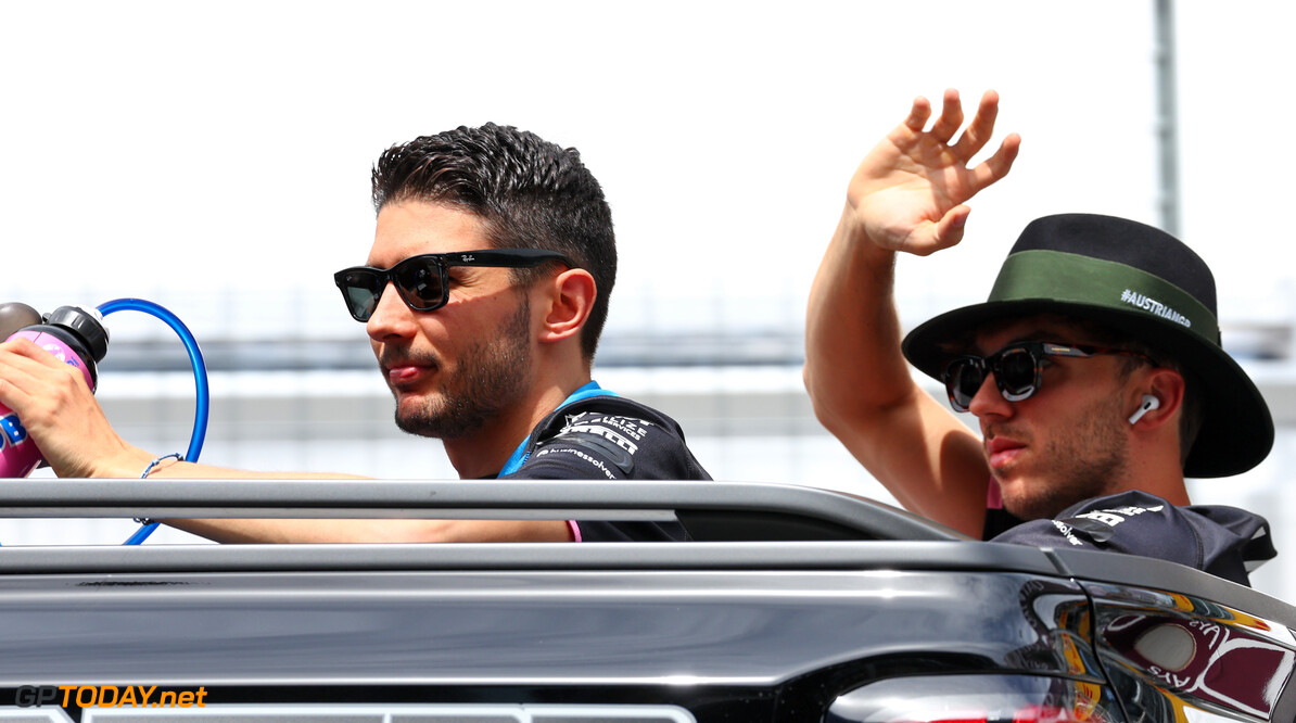 Formula One World Championship
(L to R): Esteban Ocon (FRA) Alpine F1 Team and Pierre Gasly (FRA) Alpine F1 Team on the drivers' parade.

30.06.2024. Formula 1 World Championship, Rd 11, Austrian Grand Prix, Spielberg, Austria, Race Day.

 - www.xpbimages.com, EMail: requests@xpbimages.com (C) Copyright: Coates / XPB Images
Motor Racing - Formula One World Championship - Austrian Grand Prix - Race Day - Spielberg, Austria
xpbimages.com
Spielberg
Austria

Formel1 Formel F1 Formula 1 Formula1 GP Grand Prix one Circuit A