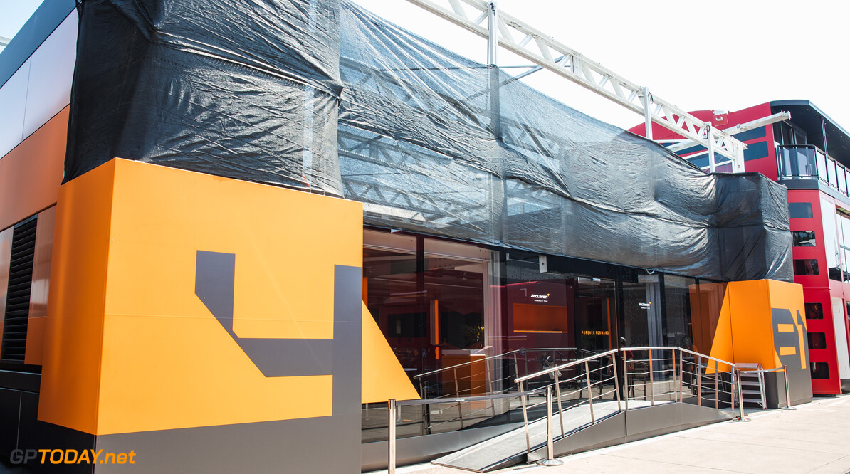 Formula One World Championship
McLaren motorhome in the paddock.

18.07.2024. Formula 1 World Championship, Rd 13, Hungarian Grand Prix, Budapest, Hungary, Preparation Day.

- www.xpbimages.com, EMail: requests@xpbimages.com (C) Copyright: Bearne / XPB Images
Motor Racing - Formula One World Championship - Hungarian Grand Prix - Preparation Day - Budapest, Hungary
XPB Images
Budapest
Hungary

Formel1 Formel F1 Formula 1 Formula1 GP Grand Prix one Thursday