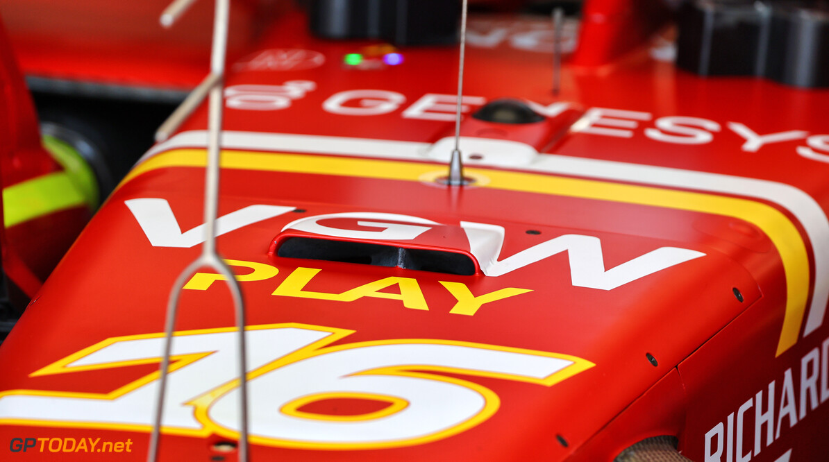 Formula One World Championship
Charles Leclerc (MON) Ferrari SF-24 - air vent.

19.07.2024. Formula 1 World Championship, Rd 13, Hungarian Grand Prix, Budapest, Hungary, Practice Day.

- www.xpbimages.com, EMail: requests@xpbimages.com (C) Copyright: Batchelor / XPB Images
Motor Racing - Formula One World Championship - Hungarian Grand Prix - Practice Day - Budapest, Hungary
XPB Images
Budapest
Hungary

Formel1 Formel F1 Formula 1 Formula1 GP Grand Prix one Circuit H