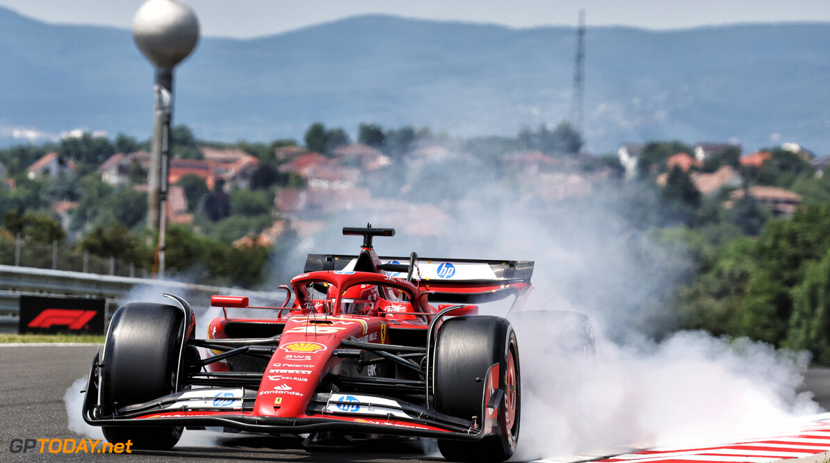 Formula One World Championship
Charles Leclerc (MON) Ferrari SF-24 locks up under braking.

19.07.2024. Formula 1 World Championship, Rd 13, Hungarian Grand Prix, Budapest, Hungary, Practice Day.

- www.xpbimages.com, EMail: requests@xpbimages.com (C) Copyright: Bearne / XPB Images
Motor Racing - Formula One World Championship - Hungarian Grand Prix - Practice Day - Budapest, Hungary
XPB Images
Budapest
Hungary

Formel1 Formel F1 Formula 1 Formula1 GP Grand Prix one Circuit H