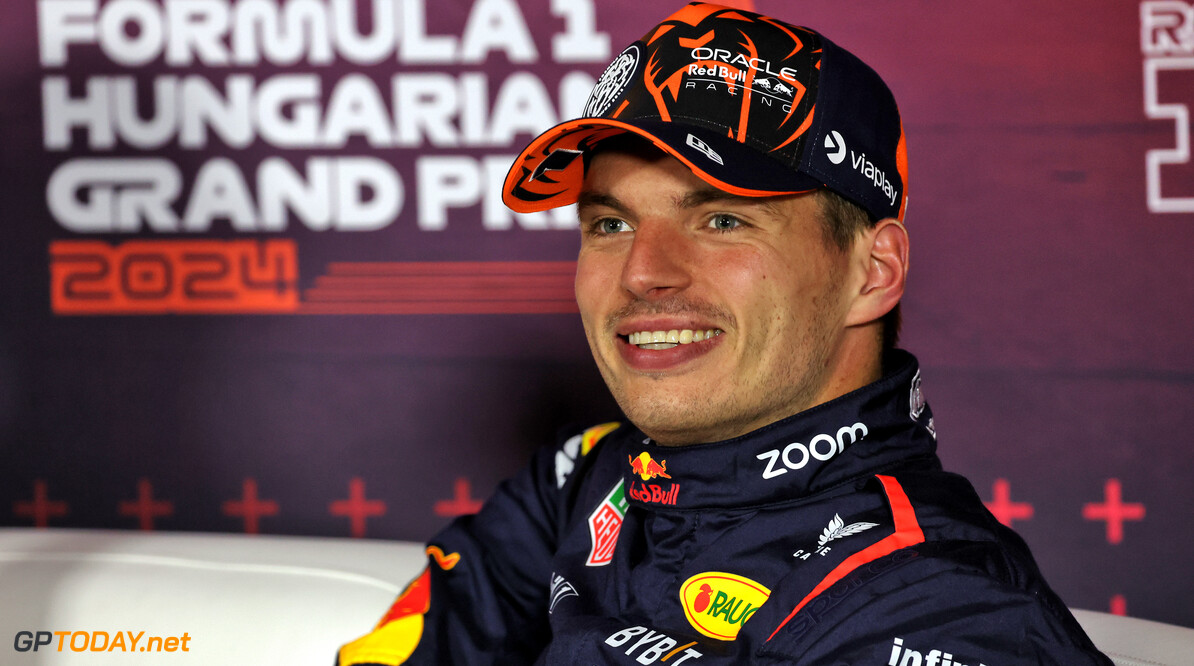 Formula One World Championship
Max Verstappen (NLD) Red Bull Racing in the post qualifying FIA Press Conference.

20.07.2024. Formula 1 World Championship, Rd 13, Hungarian Grand Prix, Budapest, Hungary, Qualifying Day.

- www.xpbimages.com, EMail: requests@xpbimages.com (C) Copyright: Bearne / XPB Images
Motor Racing - Formula One World Championship - Hungarian Grand Prix - Qualifying Day - Budapest, Hungary
XPB Images
Budapest
Hungary

Formel1 Formel F1 Formula 1 Formula1 GP Grand Prix one Circuit H