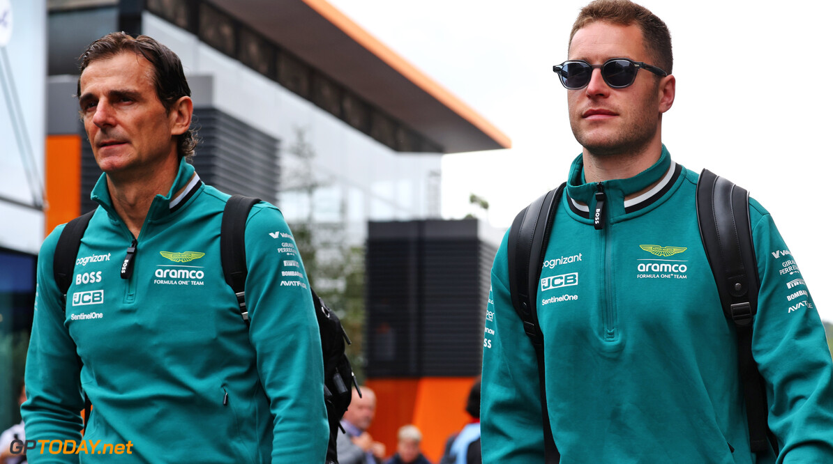 Formula One World Championship
(L to R): Pedro De La Rosa (ESP) Aston Martin F1 Team, Team Ambassador with Stoffel Vandoorne (BEL) Aston Martin F1 Team Test and Reserve Driver.

26.07.2024. Formula 1 World Championship, Rd 14, Belgian Grand Prix, Spa Francorchamps, Belgium, Practice Day.

 - www.xpbimages.com, EMail: requests@xpbimages.com (C) Copyright: Coates / XPB Images
Motor Racing - Formula One World Championship - Belgian Grand Prix - Practice Day - Spa Francorchamps, Belgium
XPB Images
Spa Francorchamps
Belgium

Formel1 Formel F1 Formula 1 Formula1 GP Grand Prix one Circuit d