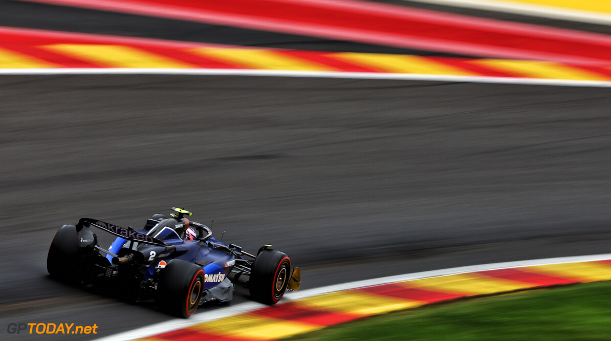 Formula One World Championship
Logan Sargeant (USA) Williams Racing FW46.

26.07.2024. Formula 1 World Championship, Rd 14, Belgian Grand Prix, Spa Francorchamps, Belgium, Practice Day.

 - www.xpbimages.com, EMail: requests@xpbimages.com (C) Copyright: Coates / XPB Images
Motor Racing - Formula One World Championship - Belgian Grand Prix - Practice Day - Spa Francorchamps, Belgium
XPB Images
Spa Francorchamps
Belgium

Formel1 Formel F1 Formula 1 Formula1 GP Grand Prix one Circuit d