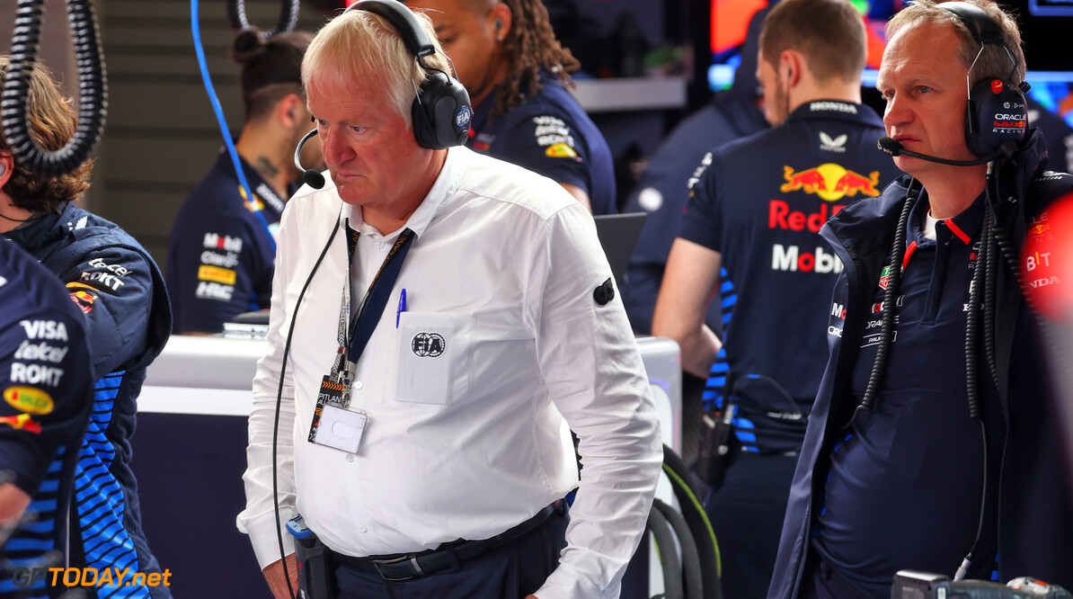 Formula One World Championship
Jo Bauer (GER) FIA Delegate in the Red Bull Racing garage.

27.07.2024. Formula 1 World Championship, Rd 14, Belgian Grand Prix, Spa Francorchamps, Belgium, Qualifying Day.

 - www.xpbimages.com, EMail: requests@xpbimages.com (C) Copyright: Coates / XPB Images
Motor Racing - Formula One World Championship - Belgian Grand Prix - Qualifying Day - Spa Francorchamps, Belgium
XPB Images
Spa Francorchamps
Belgium

Formel1 Formel F1 Formula 1 Formula1 GP Grand Prix one Circuit d