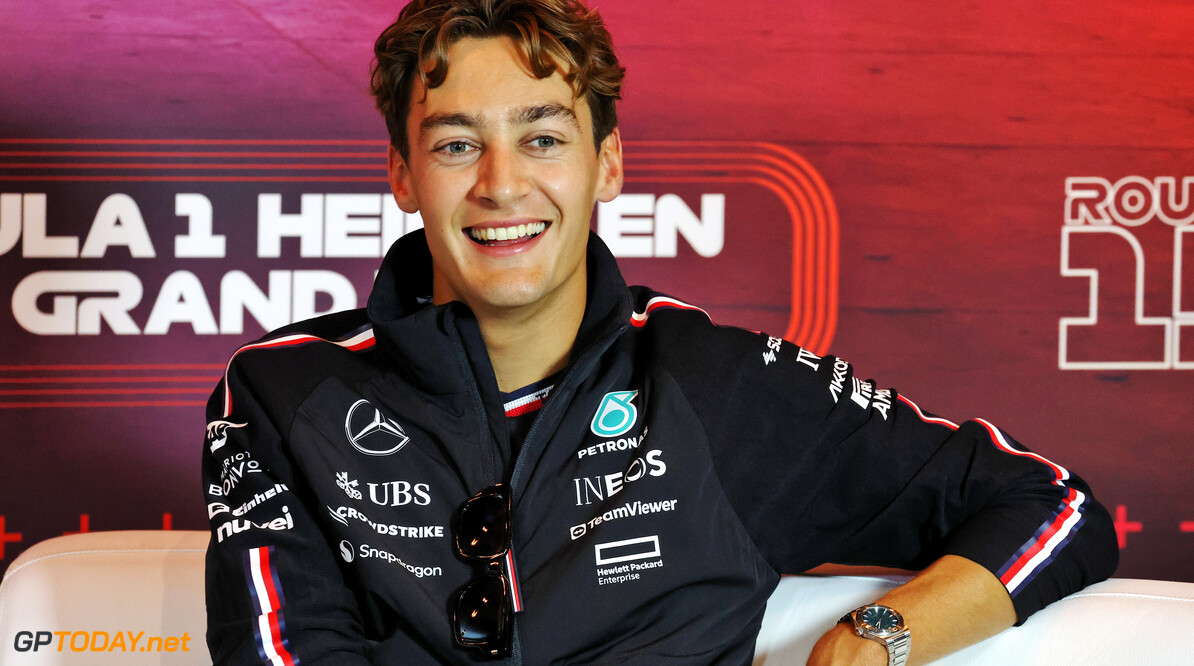 Formula One World Championship
George Russell (GBR) Mercedes AMG F1 in the FIA Press Conference.

22.08.2024. Formula 1 World Championship, Rd 15, Dutch Grand Prix, Zandvoort, Netherlands, Preparation Day.

- www.xpbimages.com, EMail: requests@xpbimages.com (C) Copyright: Moy / XPB Images
Motor Racing - Formula One World Championship - Dutch Grand Prix - Preparation Day - Zandvoort, Netherlands
XPB Images
Zandvoort
Netherlands

Formel1 Formel F1 Formula 1 Formula1 GP Grand Prix one Circuit Z