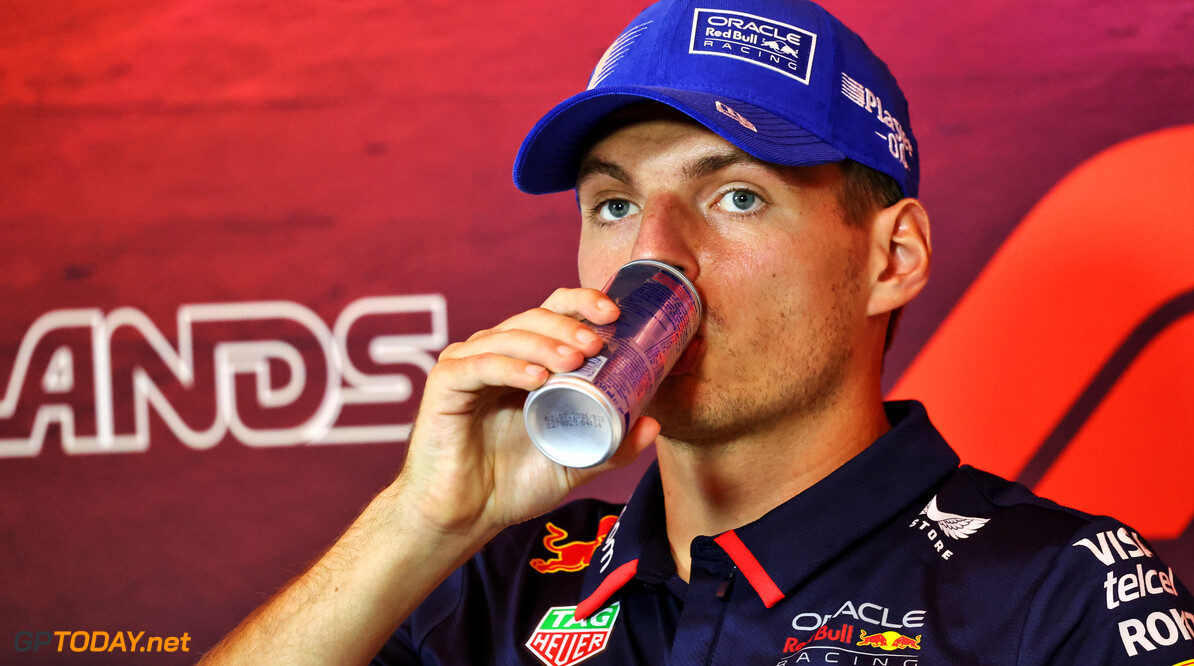 Formula One World Championship
Max Verstappen (NLD) Red Bull Racing in the FIA Press Conference.

22.08.2024. Formula 1 World Championship, Rd 15, Dutch Grand Prix, Zandvoort, Netherlands, Preparation Day.

- www.xpbimages.com, EMail: requests@xpbimages.com (C) Copyright: Charniaux / XPB Images
Motor Racing - Formula One World Championship - Dutch Grand Prix - Preparation Day - Zandvoort, Netherlands
XPB Images
Zandvoort
Netherlands

Formel1 Formel F1 Formula 1 Formula1 GP Grand Prix one Circuit Z