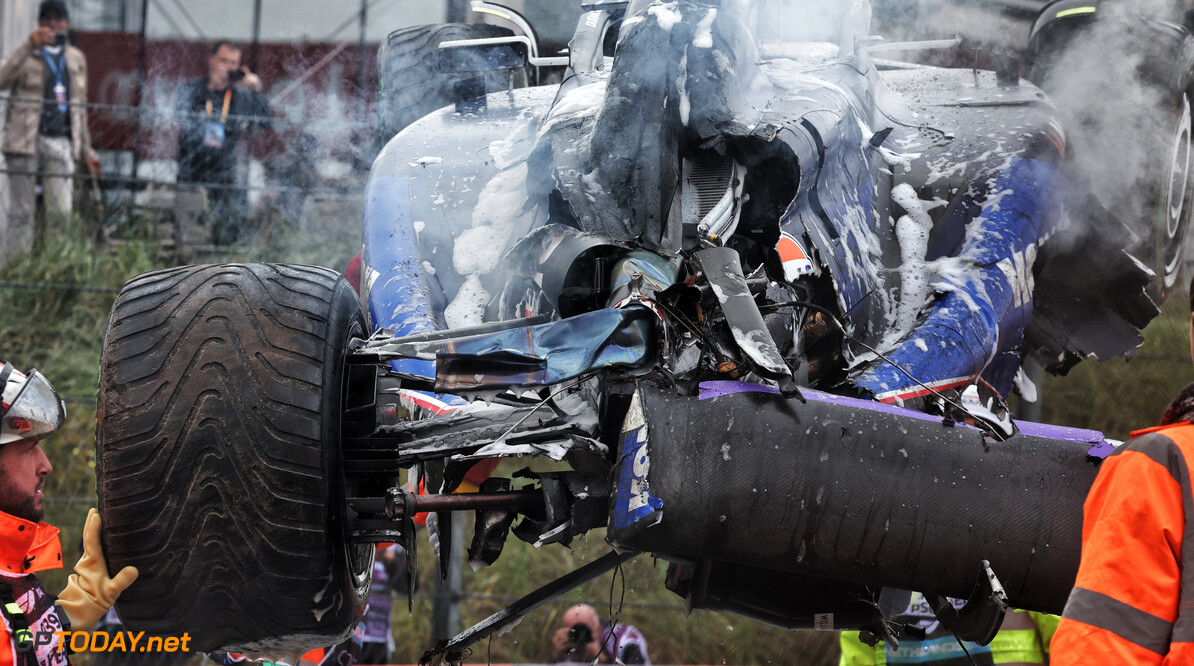 Formula One World Championship
The Williams Racing FW46 of Logan Sargeant (USA) Williams Racing FW46 is recovered back to the pits on the back of a truck after he crashed in the third practice session.

24.08.2024. Formula 1 World Championship, Rd 15, Dutch Grand Prix, Zandvoort, Netherlands, Qualifying Day.

- www.xpbimages.com, EMail: requests@xpbimages.com (C) Copyright: Moy / XPB Images
Motor Racing - Formula One World Championship - Dutch Grand Prix - Qualifying Day - Zandvoort, Netherlands
XPB Images
Zandvoort
Netherlands

Formel1 Formel F1 Formula 1 Formula1 GP Grand Prix one Circuit Z