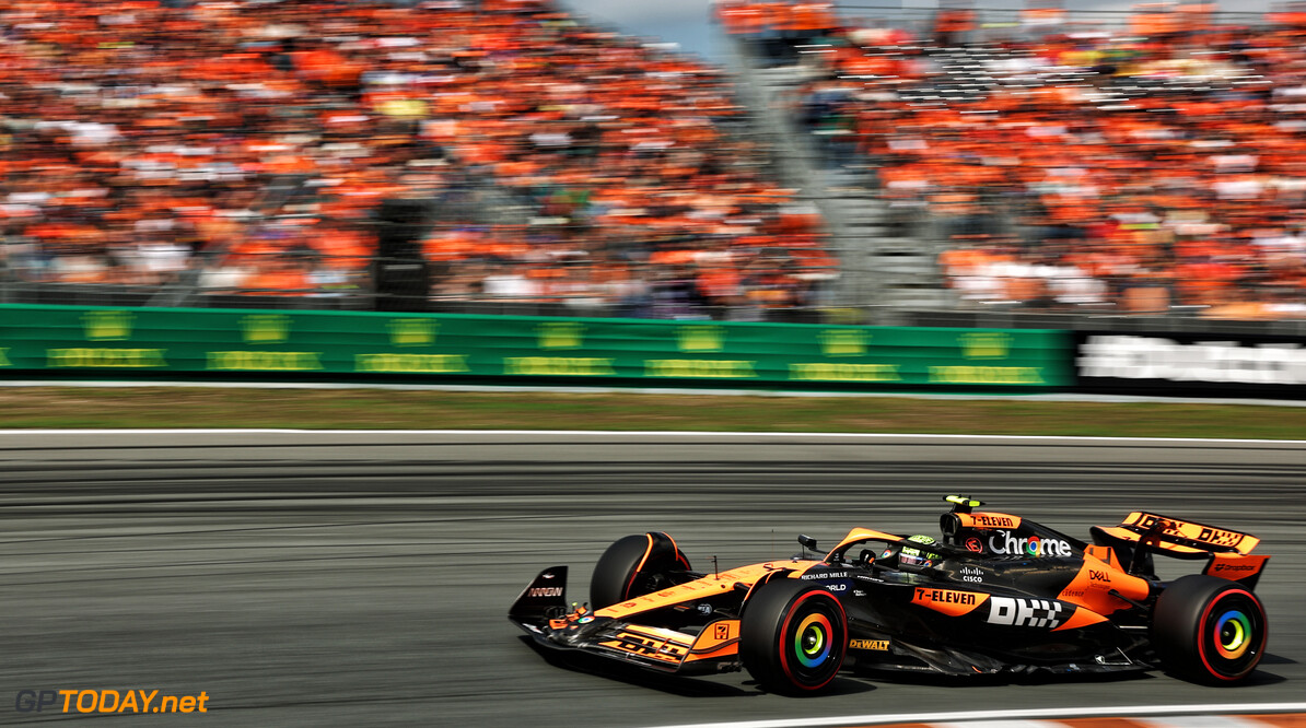 Formula One World Championship
Lando Norris (GBR) McLaren MCL38.

24.08.2024. Formula 1 World Championship, Rd 15, Dutch Grand Prix, Zandvoort, Netherlands, Qualifying Day.

 - www.xpbimages.com, EMail: requests@xpbimages.com (C) Copyright: Coates / XPB Images
Motor Racing - Formula One World Championship - Dutch Grand Prix - Qualifying Day - Zandvoort, Netherlands
XPB Images
Zandvoort
Netherlands

Formel1 Formel F1 Formula 1 Formula1 GP Grand Prix one Circuit Z