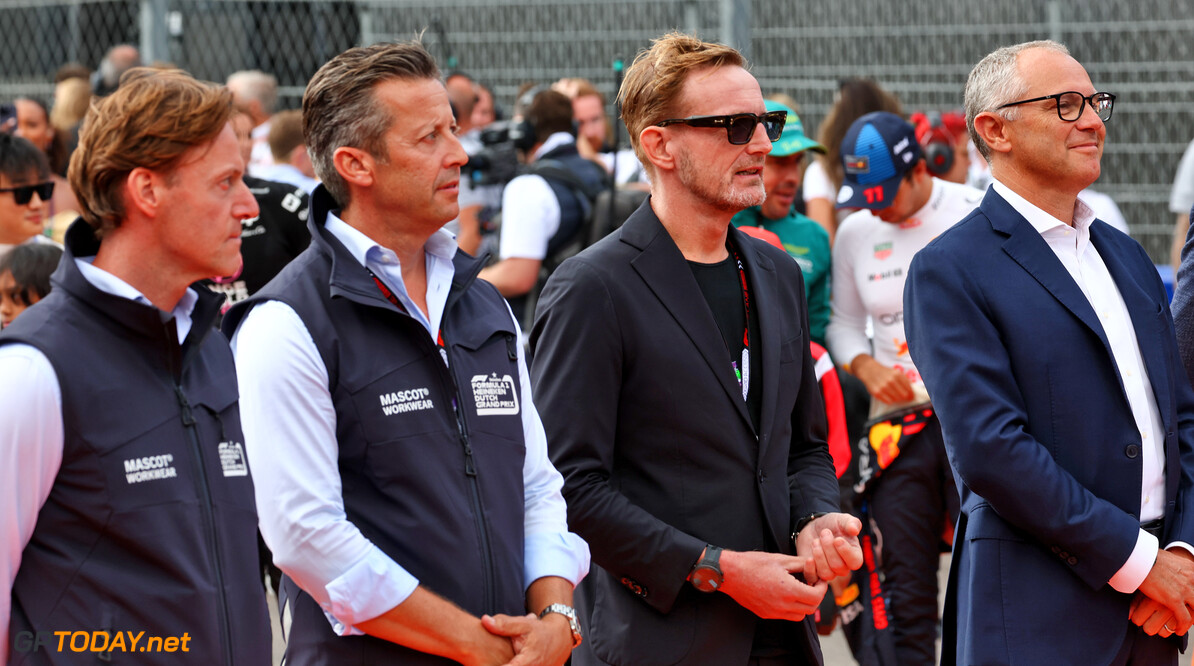 Formula One World Championship
Prince Bernhard of Orange-Nassau, van Vollenhoven (NLD) Zandvoort Circuit Co-Ownerwith Stefano Domenicali (ITA) Formula One President and CEO on the grid.

25.08.2024. Formula 1 World Championship, Rd 15, Dutch Grand Prix, Zandvoort, Netherlands, Race Day.

 - www.xpbimages.com, EMail: requests@xpbimages.com (C) Copyright: Coates / XPB Images
Motor Racing - Formula One World Championship - Dutch Grand Prix - Race Day - Zandvoort, Netherlands
XPB Images
Zandvoort
Netherlands

Formel1 Formel F1 Formula 1 Formula1 GP Grand Prix one Circuit Z