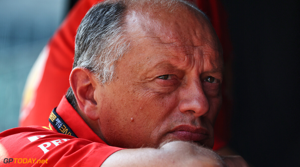 Formula One World Championship
Frederic Vasseur (FRA) Ferrari Team Principal.

30.08.2024. Formula 1 World Championship, Rd 16, Italian Grand Prix, Monza, Italy, Practice Day.

 - www.xpbimages.com, EMail: requests@xpbimages.com (C) Copyright: Coates / XPB Images
Motor Racing - Formula One World Championship - Italian Grand Prix - Practice Day - Monza, Italy
XPB Images
Monza
Italy

Formel1 Formel F1 Formula 1 Formula1 GP Grand Prix one Italy Ita