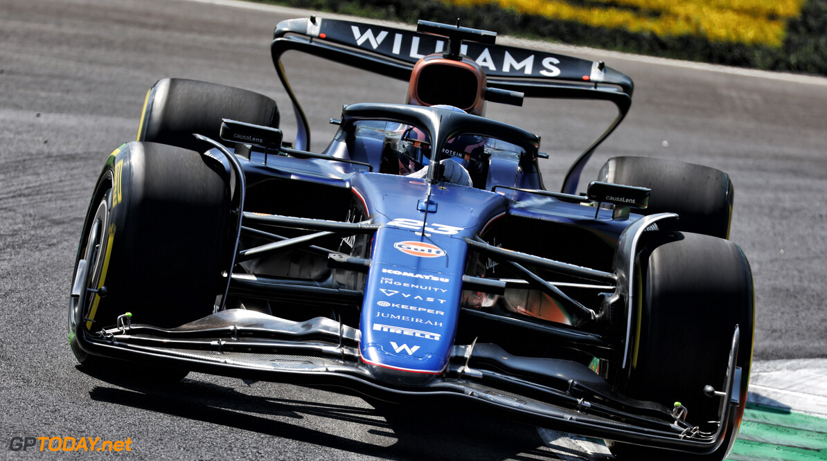 Formula One World Championship
Alexander Albon (THA) Williams Racing FW46.

30.08.2024. Formula 1 World Championship, Rd 16, Italian Grand Prix, Monza, Italy, Practice Day.

 - www.xpbimages.com, EMail: requests@xpbimages.com (C) Copyright: Coates / XPB Images
Motor Racing - Formula One World Championship - Italian Grand Prix - Practice Day - Monza, Italy
XPB Images
Monza
Italy

Formel1 Formel F1 Formula 1 Formula1 GP Grand Prix one Italy Ita