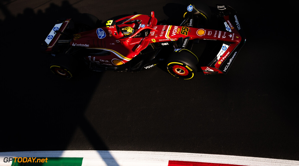 Formula One World Championship
Carlos Sainz Jr (ESP) Ferrari SF-24.

30.08.2024. Formula 1 World Championship, Rd 16, Italian Grand Prix, Monza, Italy, Practice Day.

- www.xpbimages.com, EMail: requests@xpbimages.com (C) Copyright: Bearne / XPB Images
Motor Racing - Formula One World Championship - Italian Grand Prix - Practice Day - Monza, Italy
XPB Images
Monza
Italy

Formel1 Formel F1 Formula 1 Formula1 GP Grand Prix one Italy Ita