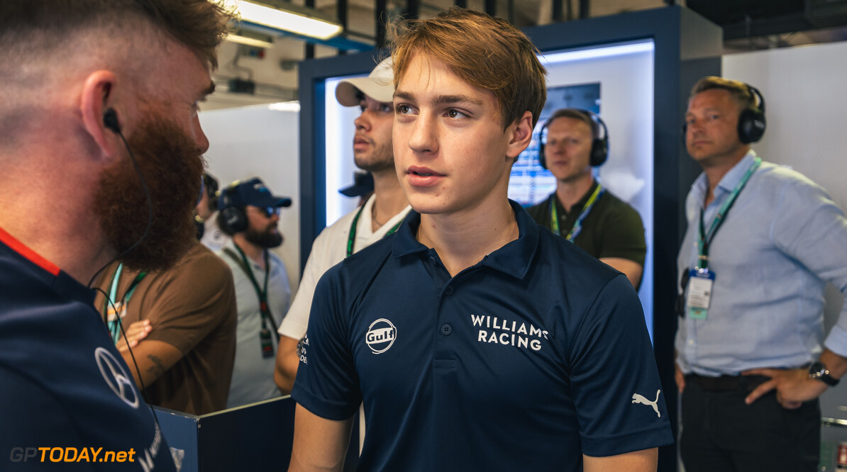 Formula One World Championship
Oleksandr Bondarev (UKR) Williams Racing Academy Driver.

31.08.2024. Formula 1 World Championship, Rd 16, Italian Grand Prix, Monza, Italy, Qualifying Day.

- www.xpbimages.com, EMail: requests@xpbimages.com (C) Copyright: Bearne / XPB Images
Motor Racing - Formula One World Championship - Italian Grand Prix - Qualifying Day - Monza, Italy
XPB Images
Monza
Italy

Formel1 Formel F1 Formula 1 Formula1 GP Grand Prix one Italy Ita