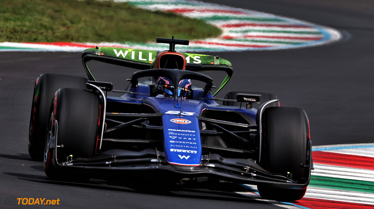 Formula One World Championship
Alexander Albon (THA) Williams Racing FW46.

31.08.2024. Formula 1 World Championship, Rd 16, Italian Grand Prix, Monza, Italy, Qualifying Day.

 - www.xpbimages.com, EMail: requests@xpbimages.com (C) Copyright: Coates / XPB Images
Motor Racing - Formula One World Championship - Italian Grand Prix - Qualifying Day - Monza, Italy
XPB Images
Monza
Italy

Formel1 Formel F1 Formula 1 Formula1 GP Grand Prix one Italy Ita