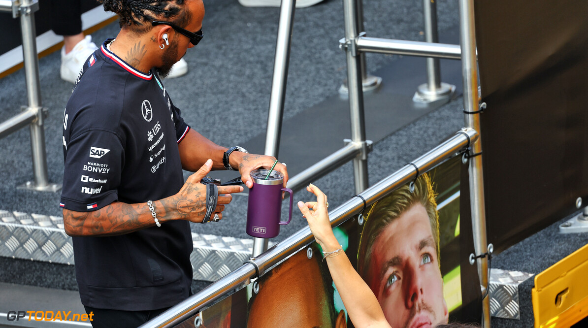 Formula One World Championship
Lewis Hamilton (GBR) Mercedes AMG F1 on the drivers' parade.

01.09.2024. Formula 1 World Championship, Rd 16, Italian Grand Prix, Monza, Italy, Race Day.

- www.xpbimages.com, EMail: requests@xpbimages.com (C) Copyright: Batchelor / XPB Images
Motor Racing - Formula One World Championship - Italian Grand Prix - Race Day - Monza, Italy
XPB Images
Monza
Italy

Formel1 Formel F1 Formula 1 Formula1 GP Grand Prix Italy Italian