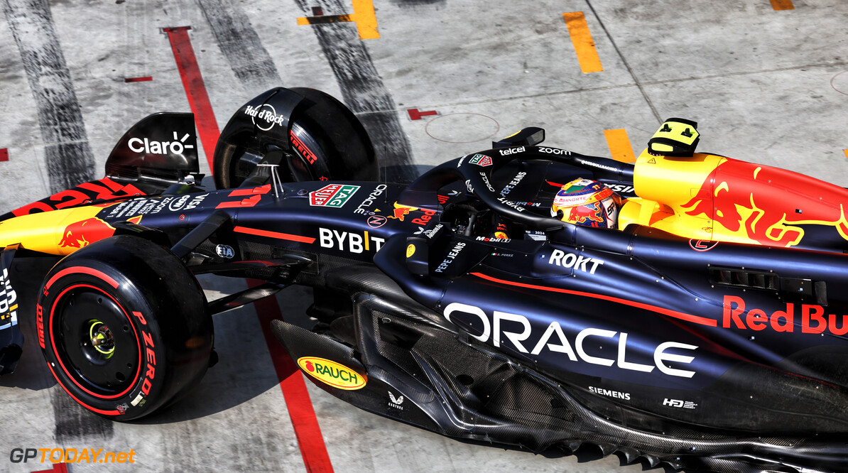 Formula One World Championship
Sergio Perez (MEX) Red Bull Racing RB20 leaves the pits.

31.08.2024. Formula 1 World Championship, Rd 16, Italian Grand Prix, Monza, Italy, Qualifying Day.

 - www.xpbimages.com, EMail: requests@xpbimages.com (C) Copyright: Coates / XPB Images
Motor Racing - Formula One World Championship - Italian Grand Prix - Qualifying Day - Monza, Italy
XPB Images
Monza
Italy

Formel1 Formel F1 Formula 1 Formula1 GP Grand Prix one Italy Ita