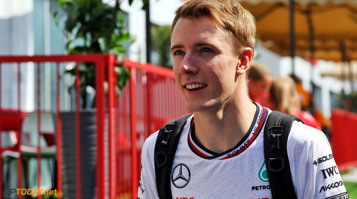 Formula One World Championship
Frederik Vesti (DEN) Mercedes AMG F1 Reserve Driver.

12.09.2024. Formula 1 World Championship, Rd 17, Azerbaijan Grand Prix, Baku Street Circuit, Azerbaijan, Preparation Day.

- www.xpbimages.com, EMail: requests@xpbimages.com (C) Copyright: Batchelor / XPB Images
Motor Racing - Formula One World Championship - Azerbaijan Grand Prix - Preparation Day - Baku, Azerbaijan
XPB Images
Baku
Azerbaijan

Formel1 Formel F1 Formula 1 Formula1 GP Grand Prix one Thursday