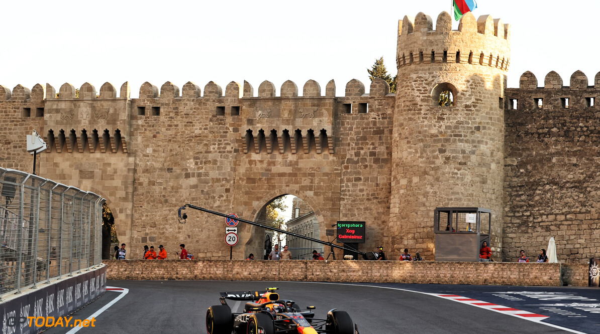 Formula One World Championship
Sergio Perez (MEX) Red Bull Racing RB20.

13.09.2024. Formula 1 World Championship, Rd 17, Azerbaijan Grand Prix, Baku Street Circuit, Azerbaijan, Practice Day.

- www.xpbimages.com, EMail: requests@xpbimages.com (C) Copyright: Bearne / XPB Images
Motor Racing - Formula One World Championship - Azerbaijan Grand Prix - Practice Day - Baku, Azerbaijan
XPB Images
Baku
Azerbaijan

Formel1 Formel F1 Formula 1 Formula1 GP Grand Prix one Circuit B