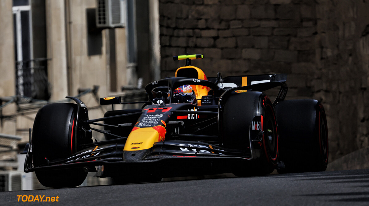 Formula One World Championship
Sergio Perez (MEX) Red Bull Racing RB20.

13.09.2024. Formula 1 World Championship, Rd 17, Azerbaijan Grand Prix, Baku Street Circuit, Azerbaijan, Practice Day.

- www.xpbimages.com, EMail: requests@xpbimages.com (C) Copyright: Bearne / XPB Images
Motor Racing - Formula One World Championship - Azerbaijan Grand Prix - Practice Day - Baku, Azerbaijan
XPB Images
Baku
Azerbaijan

Formel1 Formel F1 Formula 1 Formula1 GP Grand Prix one Circuit B