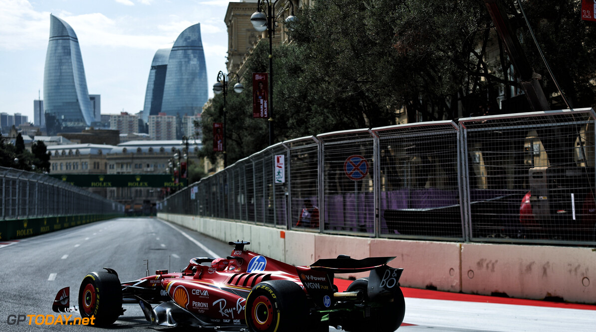 Formula One World Championship
Charles Leclerc (MON) Ferrari SF-24.

13.09.2024. Formula 1 World Championship, Rd 17, Azerbaijan Grand Prix, Baku Street Circuit, Azerbaijan, Practice Day.

- www.xpbimages.com, EMail: requests@xpbimages.com (C) Copyright: Charniaux / XPB Images
Motor Racing - Formula One World Championship - Azerbaijan Grand Prix - Practice Day - Baku, Azerbaijan
XPB Images
Baku
Azerbaijan

Formel1 Formel F1 Formula 1 Formula1 GP Grand Prix one Circuit B