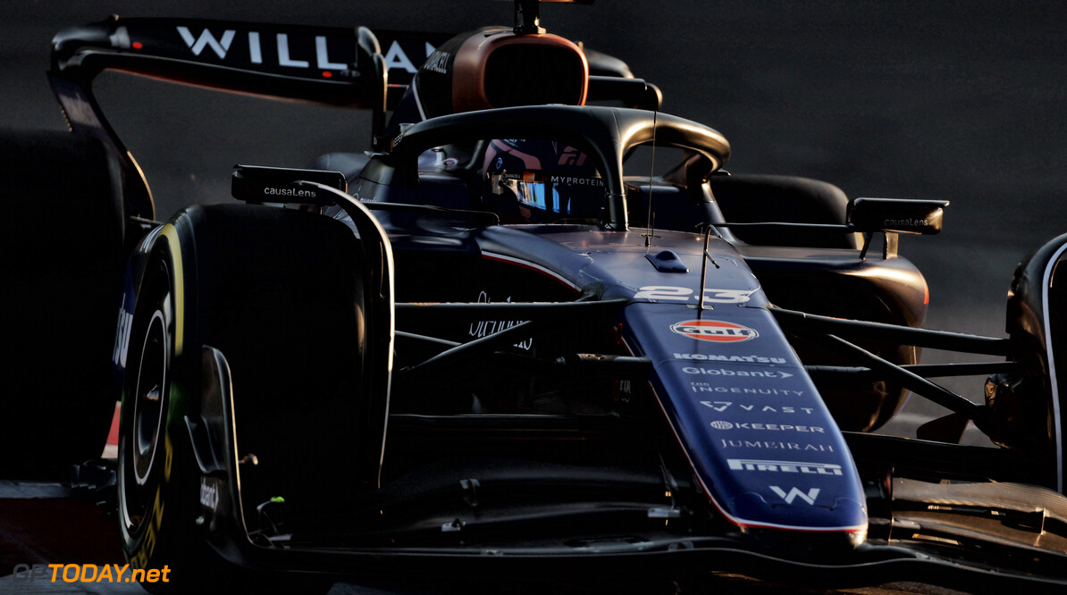 Formula One World Championship
Alexander Albon (THA) Williams Racing FW46.

13.09.2024. Formula 1 World Championship, Rd 17, Azerbaijan Grand Prix, Baku Street Circuit, Azerbaijan, Practice Day.

 - www.xpbimages.com, EMail: requests@xpbimages.com (C) Copyright: Coates / XPB Images
Motor Racing - Formula One World Championship - Azerbaijan Grand Prix - Practice Day - Baku, Azerbaijan
XPB Images
Baku
Azerbaijan

Formel1 Formel F1 Formula 1 Formula1 GP Grand Prix one Circuit B