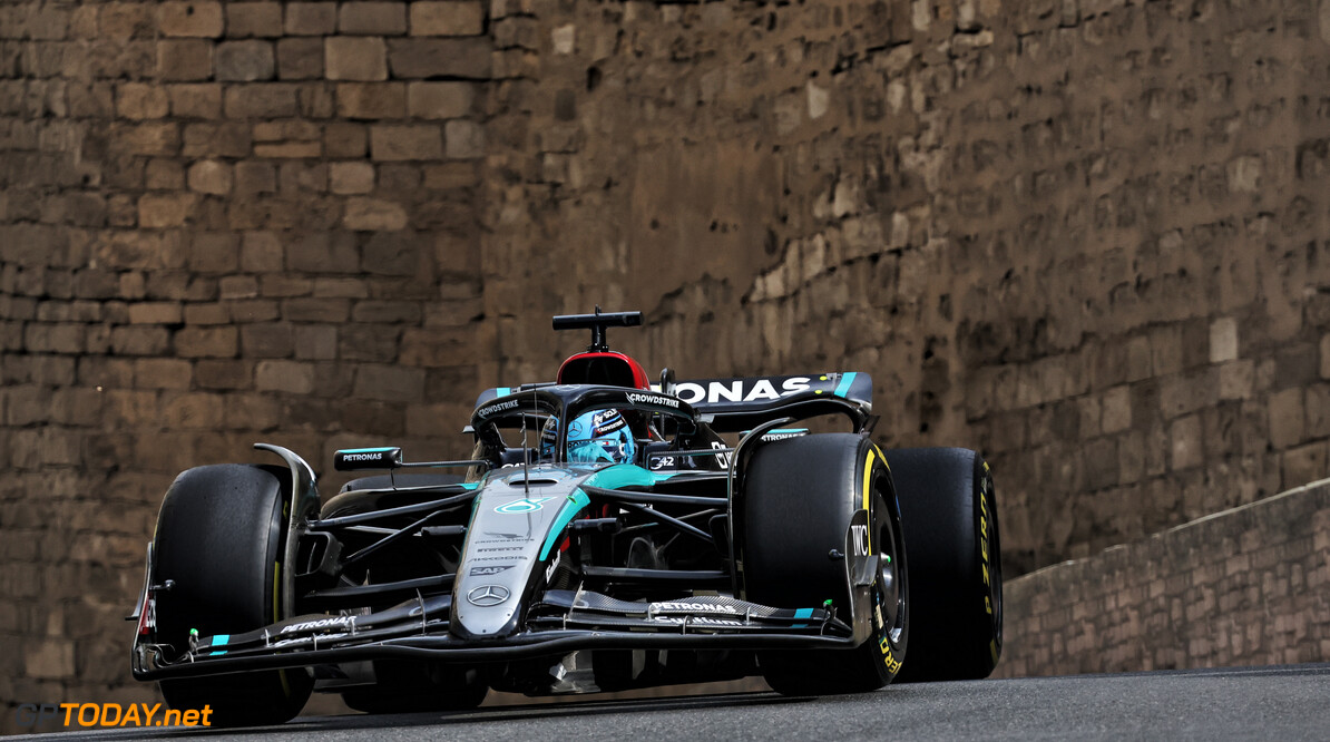 Formula One World Championship
George Russell (GBR) Mercedes AMG F1 W15.

13.09.2024. Formula 1 World Championship, Rd 17, Azerbaijan Grand Prix, Baku Street Circuit, Azerbaijan, Practice Day.

- www.xpbimages.com, EMail: requests@xpbimages.com (C) Copyright: Bearne / XPB Images
Motor Racing - Formula One World Championship - Azerbaijan Grand Prix - Practice Day - Baku, Azerbaijan
XPB Images
Baku
Azerbaijan

Formel1 Formel F1 Formula 1 Formula1 GP Grand Prix one Circuit B