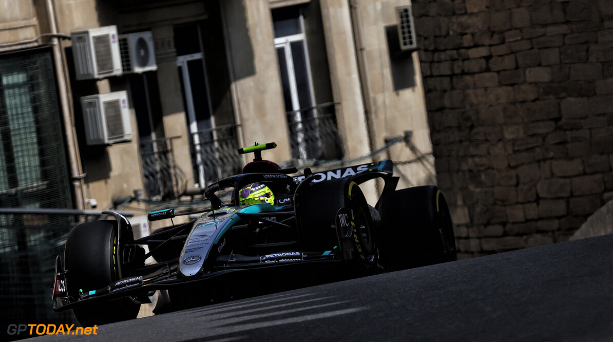 Formula One World Championship
Lewis Hamilton (GBR) Mercedes AMG F1 W15.

13.09.2024. Formula 1 World Championship, Rd 17, Azerbaijan Grand Prix, Baku Street Circuit, Azerbaijan, Practice Day.

- www.xpbimages.com, EMail: requests@xpbimages.com (C) Copyright: Bearne / XPB Images
Motor Racing - Formula One World Championship - Azerbaijan Grand Prix - Practice Day - Baku, Azerbaijan
XPB Images
Baku
Azerbaijan

Formel1 Formel F1 Formula 1 Formula1 GP Grand Prix one Circuit B