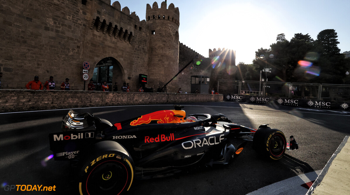 Formula One World Championship
Max Verstappen (NLD) Red Bull Racing RB20.

13.09.2024. Formula 1 World Championship, Rd 17, Azerbaijan Grand Prix, Baku Street Circuit, Azerbaijan, Practice Day.

- www.xpbimages.com, EMail: requests@xpbimages.com (C) Copyright: Bearne / XPB Images
Motor Racing - Formula One World Championship - Azerbaijan Grand Prix - Practice Day - Baku, Azerbaijan
XPB Images
Baku
Azerbaijan

Formel1 Formel F1 Formula 1 Formula1 GP Grand Prix one Circuit B