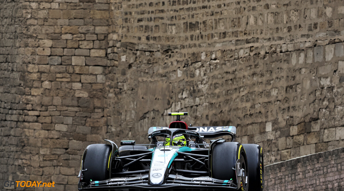 Formula One World Championship
Lewis Hamilton (GBR) Mercedes AMG F1 W15.

13.09.2024. Formula 1 World Championship, Rd 17, Azerbaijan Grand Prix, Baku Street Circuit, Azerbaijan, Practice Day.

- www.xpbimages.com, EMail: requests@xpbimages.com (C) Copyright: Bearne / XPB Images
Motor Racing - Formula One World Championship - Azerbaijan Grand Prix - Practice Day - Baku, Azerbaijan
XPB Images
Baku
Azerbaijan

Formel1 Formel F1 Formula 1 Formula1 GP Grand Prix one Circuit B