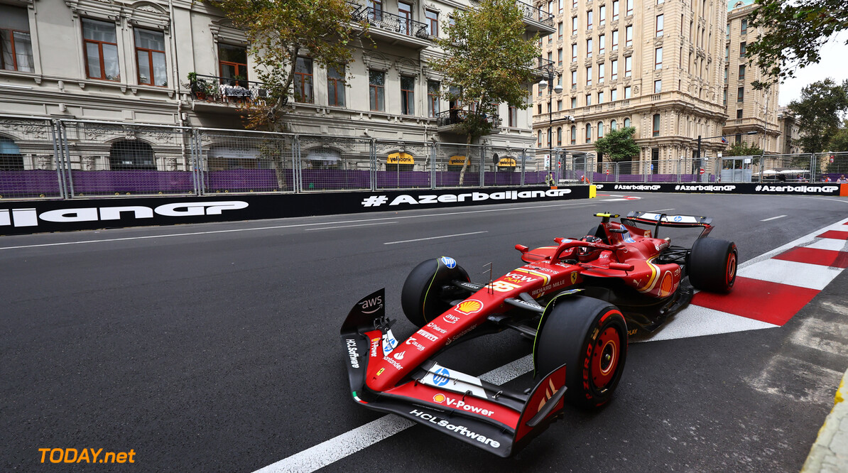 Formula One World Championship
Carlos Sainz Jr (ESP) Ferrari SF-24.

14.09.2024. Formula 1 World Championship, Rd 17, Azerbaijan Grand Prix, Baku Street Circuit, Azerbaijan, Qualifying Day.

- www.xpbimages.com, EMail: requests@xpbimages.com (C) Copyright: Charniaux / XPB Images
Motor Racing - Formula One World Championship - Azerbaijan Grand Prix - Qualifying Day - Baku, Azerbaijan
XPB Images
Baku
Azerbaijan

Formel1 Formel F1 Formula 1 Formula1 GP Grand Prix one Circuit Baku Azerbaijan Saturday September 14 09 9 2024 Practice Action Track Jnr Junior Jnr. Jr.