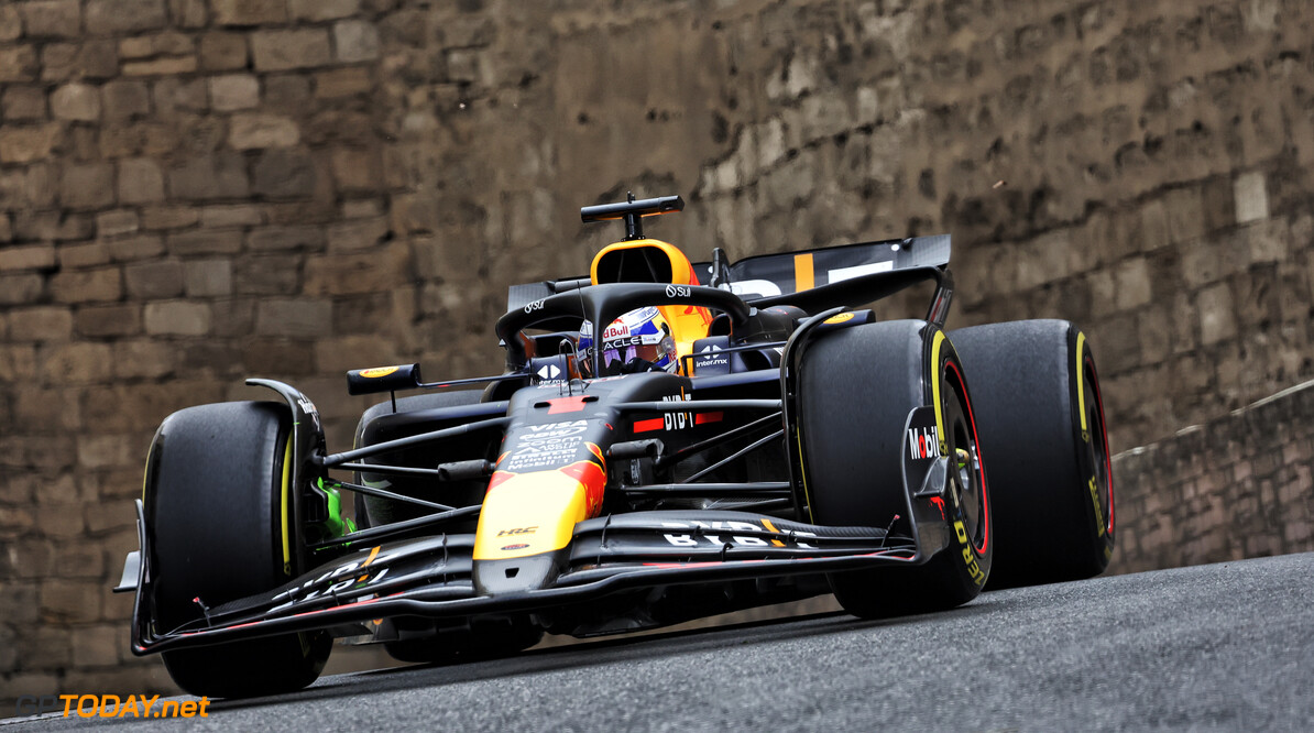 Formula One World Championship
Max Verstappen (NLD) Red Bull Racing RB20.

13.09.2024. Formula 1 World Championship, Rd 17, Azerbaijan Grand Prix, Baku Street Circuit, Azerbaijan, Practice Day.

- www.xpbimages.com, EMail: requests@xpbimages.com (C) Copyright: Bearne / XPB Images
Motor Racing - Formula One World Championship - Azerbaijan Grand Prix - Practice Day - Baku, Azerbaijan
XPB Images
Baku
Azerbaijan

Formel1 Formel F1 Formula 1 Formula1 GP Grand Prix one Circuit B