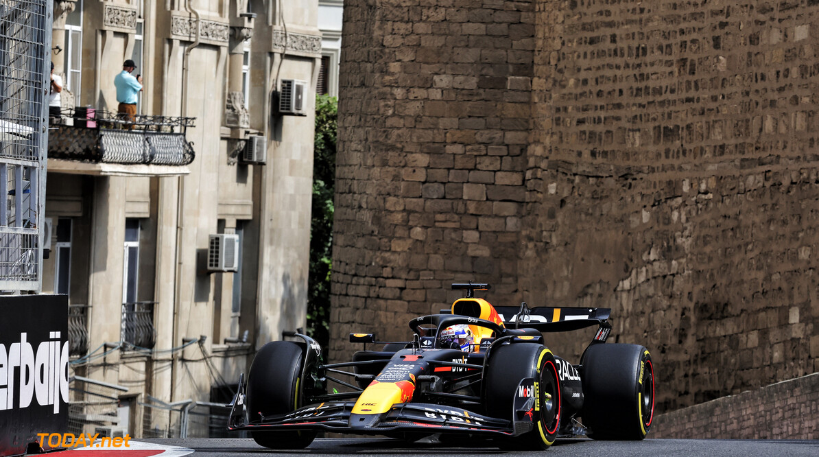 Formula One World Championship
Max Verstappen (NLD) Red Bull Racing RB20.

13.09.2024. Formula 1 World Championship, Rd 17, Azerbaijan Grand Prix, Baku Street Circuit, Azerbaijan, Practice Day.

- www.xpbimages.com, EMail: requests@xpbimages.com (C) Copyright: Bearne / XPB Images
Motor Racing - Formula One World Championship - Azerbaijan Grand Prix - Practice Day - Baku, Azerbaijan
XPB Images
Baku
Azerbaijan

Formel1 Formel F1 Formula 1 Formula1 GP Grand Prix one Circuit B