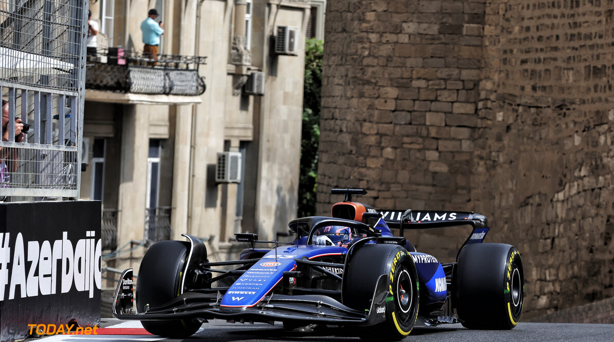 Formula One World Championship
Alexander Albon (THA) Williams Racing FW46.

13.09.2024. Formula 1 World Championship, Rd 17, Azerbaijan Grand Prix, Baku Street Circuit, Azerbaijan, Practice Day.

- www.xpbimages.com, EMail: requests@xpbimages.com (C) Copyright: Bearne / XPB Images
Motor Racing - Formula One World Championship - Azerbaijan Grand Prix - Practice Day - Baku, Azerbaijan
XPB Images
Baku
Azerbaijan

Formel1 Formel F1 Formula 1 Formula1 GP Grand Prix one Circuit B