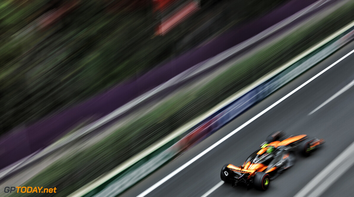 Formula One World Championship
Lando Norris (GBR) McLaren MCL38.

14.09.2024. Formula 1 World Championship, Rd 17, Azerbaijan Grand Prix, Baku Street Circuit, Azerbaijan, Qualifying Day.

- www.xpbimages.com, EMail: requests@xpbimages.com (C) Copyright: Bearne / XPB Images
Motor Racing - Formula One World Championship - Azerbaijan Grand Prix - Qualifying Day - Baku, Azerbaijan
XPB Images
Baku
Azerbaijan

Formel1 Formel F1 Formula 1 Formula1 GP Grand Prix one Circuit Baku Azerbaijan Saturday September 14 09 9 2024 Practice Action Track