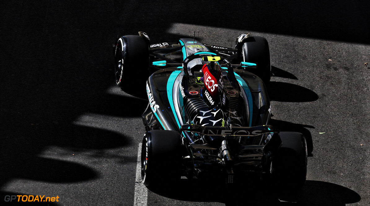 Formula One World Championship
Lewis Hamilton (GBR) Mercedes AMG F1 W15.

15.09.2024. Formula 1 World Championship, Rd 17, Azerbaijan Grand Prix, Baku Street Circuit, Azerbaijan, Race Day.

- www.xpbimages.com, EMail: requests@xpbimages.com (C) Copyright: Bearne / XPB Images
Motor Racing - Formula One World Championship - Azerbaijan Grand Prix - Race Day - Baku, Azerbaijan
XPB Images
Baku
Azerbaijan

Formel1 Formel F1 Formula 1 Formula1 GP Grand Prix one Circuit Baku Azerbaijan Sunday September 15 09 9 2024 Race Action Track