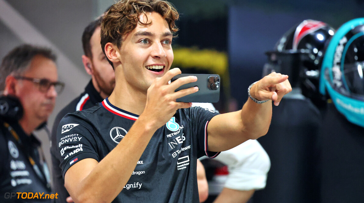 Formula One World Championship
George Russell (GBR) Mercedes AMG F1.

19.09.2024. Formula 1 World Championship, Rd 18, Singapore Grand Prix, Marina Bay Street Circuit, Singapore, Preparation Day.

- www.xpbimages.com, EMail: requests@xpbimages.com (C) Copyright: Batchelor / XPB Images
Motor Racing - Formula One World Championship - Singapore Grand Prix - Preparation Day - Singapore, Singapore
XPB Images
Singapore
Singapore

Formel1 Formel F1 Formula 1 Formula1 GP Grand Prix one Marina Bay Street Circuit September Thursday Singapore 19 09 9 2024